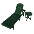 thumbnail image 2 of WestinTrends Dylan 2 Piece Poly Reclining Chaise Lounge, Dark Green, 2 of 2