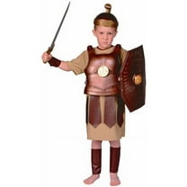 Children's Roman Soldier Costume~Medium 8-10 / Brown