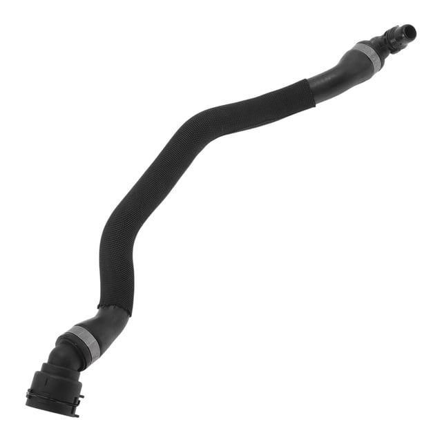 Manguera del radiador Unique Bargains Manguera de calefacción del radiador Manguera de salida del radiador No.17127584561 para BMW X6 2008-2011 Tubo de refrigerante de goma Negro 1 Pc
