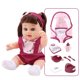 thumbnail image 3 of Cute Baby Doll Playsets With Movable Arms & Legs Simulation Sounds Kids Toy, 3 of 4