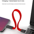 thumbnail image 6 of YongCo Travel Keychain USB to Type C Fast Charging Cable Line 2.4A Rapid Data Sync Wire Creative Keyring Power Cord, 6 of 14