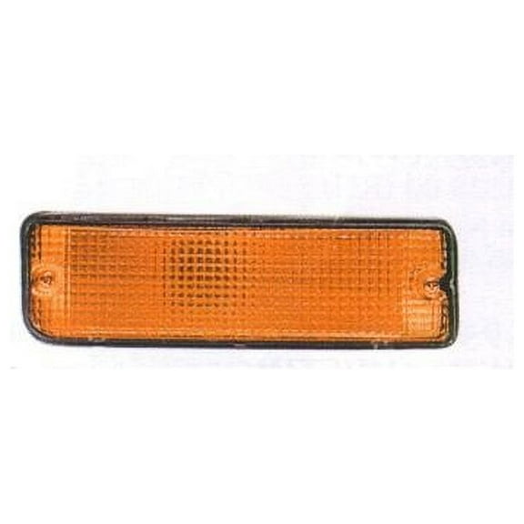 Front Right Passenger Side Turn Signal Assembly - In Bumper - Compatible with 1989 - 1995 Toyota Pickup 4WD RWD 1990 1991 1992 1993 1994