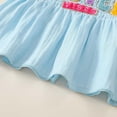 thumbnail image 6 of Shadoumai Easter Girls Outfit Rabbit Tops Egg Happy Easter Soft Short Sleeve T-Shirts Top + Shorts Children 2 Piece Outfits, 6 of 8