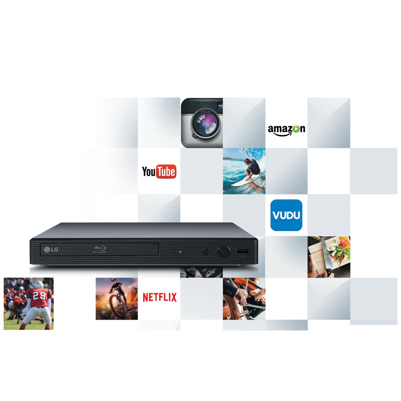 LG Blu-ray Player with Streaming Services - BPM25 - image 2 of 12