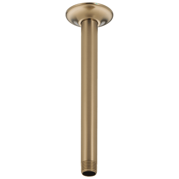Delta Ceiling Mount Shower Arm & Flange in Champagne ...