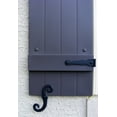 thumbnail image 5 of 14"W x 78"H Lifetime Vinyl, Custom Four Board Joined (3 Batten), Board-n-Batten Shutters, w/Shutter-Loks (Per Pair), Wineberry, 5 of 10