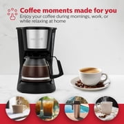 Holstein Housewares 5 Cup Drip Coffee Maker Black