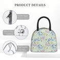 thumbnail image 4 of Salouo Honey Bees And Flowers for Insulated Lunch Bag for Women/Men - Leakproof Cooler Tote Bag Organizer - Reusable Lunch Box for Office Picnic Hiking Beach-One Size, 4 of 6