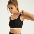 thumbnail image 4 of DHFJKG Sports Camisole Women Summer Cropped Tank Top Sports Workout Color Block Sleeveless Shirts Fitted Stretchy Yoga Gym Running Versatile Tops, 4 of 4