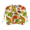 thumbnail image 2 of 16-inch Outdoor Spun Polyester U-shaped Tufted Chair Cushions (Set of 4), 2 of 2