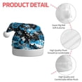 thumbnail image 4 of Daiia Football Time Print Christmas Knitted Beanie Hat, Large Knit Hat Xmas Small Gifts For Men Women Adult, 4 of 6