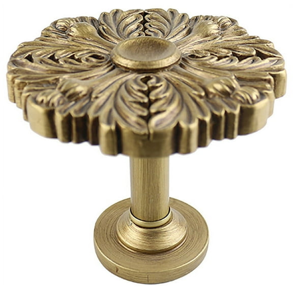 Urbanest Medallion Curtain Holdback – Elegant Drapery Tieback, Farmhouse Drapery Hardware for Stylish Window Treatments, 1 Piece, Renaissance Gold