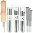 thumbnail image 1 of 1 Ensemble Outils de Feutrage à Aiguille pour Décoration Maison Artisans Manche Rond Multicolore, 1 of 9
