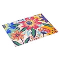 thumbnail image 2 of Microfiber Dish Drying Mat, Romantic Flower Plants Dish Drying Pad Mats for Kitchen Counter Dishes Rack Pad, 18 x 24 inches, 2 of 9