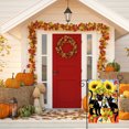 thumbnail image 1 of Drapeau de Jardin Jour d'Action de Grâce Bannière Extérieure Impression 3D Décoration Saison Signe Double Face Pendaison Signe d'Automne, Type 1, 1 of 9