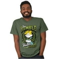 thumbnail image 4 of Retro Comic Stay Humble Hustle Hard Men's Graphic T Shirt Tees Brisco Brands S, 4 of 6