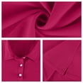 thumbnail image 6 of Polo Shirts for Men Cotton Short Sleeve T-Shirts 3 Buttons Classic Fit Casual Performance Golf Shirts, 3XL, 6 of 9