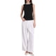 thumbnail image 2 of INSPIRAR CHIC Blusa sin mangas de verano para mujeres, blusas de tanque con cuentas, casual, trabajo, oficina, color negro, 2 of 5