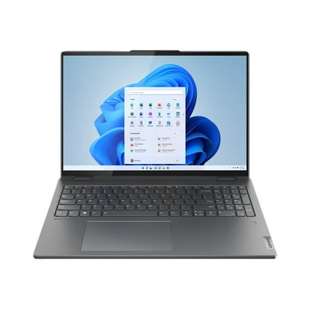 Lenovo - Yoga 7i 16" 2.5K Touch 2-in-1 Laptop - Intel Evo Platform - Core i7-1260P - 16GB Memory - 512GB SSD - Arctic Grey