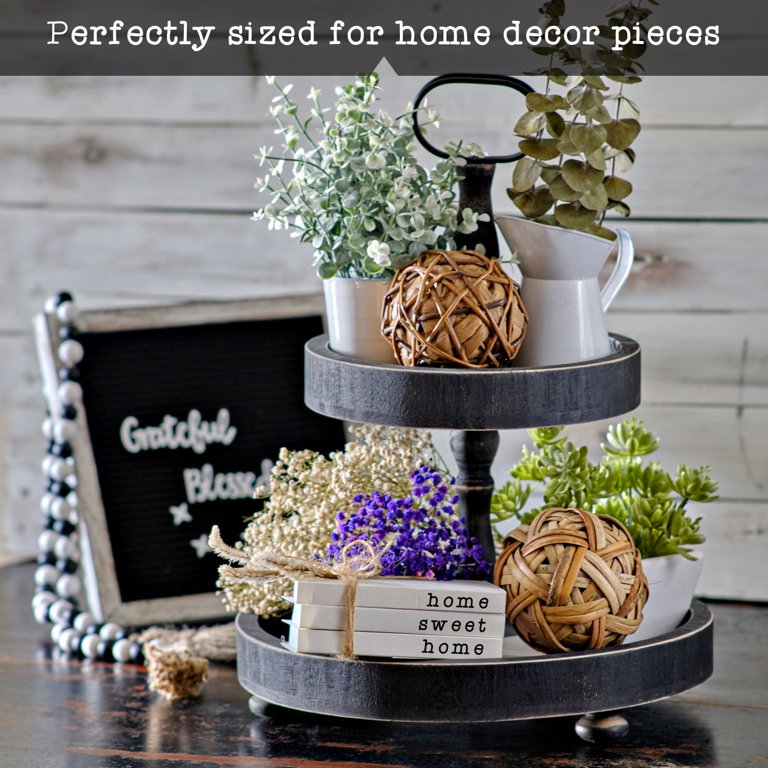 Two Tier Tray Decor