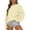 01-Beige, variant on Women's Classic Crewneck Long-Sleeve Sweatshirt, Wide-Shoulder Relaxed Pullover Top, Soft Casual Everyday Wear - Beige - S