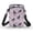 Horses Flowers, variant on HELLHERO Women Messenger Bag Ocean Life 4.33"x1.97"x7.09" Leakproof Unisex for Daily Commute or Casual Outings with Shoulder Strap