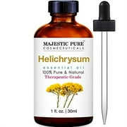 Majestic Pure Helichrysum Essential Oil, Premium Grade Essential Oil, 1 fl oz