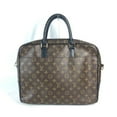 thumbnail image 2 of Pre-Owned LOUIS VUITTON M56719 Monogram Macassar Soft Briefcase Bag Handbag Document... (Good), 2 of 18