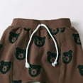 thumbnail image 6 of Toddler Baby Boy Clothes Bear Style Long Sleeve Cotton Tops and Long Pants Set Fall Sweatsuits Outfits Brown 0-3 Months, 6 of 6