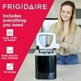 thumbnail image 4 of Frigidaire 26 lbs Countertop Ice Maker, Bullet Shaped Ice, Black Stainless Steel – OPEN BOX – Tested & Guaranteed, 4 of 5