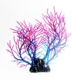 thumbnail image 2 of Aquarium Fake Sea Branch Soft Plastic with Base, Realistic Flexible Coral Reef Decoration for Saltwater Tank, Safe Gentle Hideout for Fish Shrimp Betta Aquascaping, 2 of 7