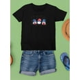 thumbnail image 3 of 4th Of July Gnomes T-Shirt Juniors -Image by Shutterstock,  Large, 3 of 4