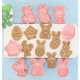 thumbnail image 4 of 16 Moldes Cortadores de Galletas de Pascua, Huevos de Pascua, Conejo, Pollito, Galleta, Fondant, Molde para Decoración de Pasteles de Fiesta de Pascua, 4 of 5