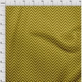 thumbnail image 3 of oneOone Cotton Cambric Fabric Chevron Geometric Print Sewing Fabric BTY 56 Inch Wide, 3 of 4