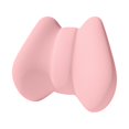 thumbnail image 3 of Cojín de respaldo suave, cómodo, ergonómico, resistente con correa, cojín para asiento de coche Rosa, 3 of 9