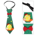 thumbnail image 2 of KAKOWELY Corbata de Pascua ajustable para niños y niñas, corbata de dibujos animados, corbata para disfraz, corbata para festival, decoración para fiestas., 2 of 4