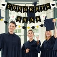 thumbnail image 5 of Graduation Season Party Decoration Wall Decoration for Graduation Party Decor Wall Garland Banner for Party Hat Shaped Banner Photo Props Party Decoration Supplies, 5 of 5