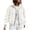 White, variant on Tqcoqu Zip Up Stand Collar Denim Jacket for Women,Elastic Hem Long Sleeve Drop Shoulder Cropped Jean Bomber Coat Casual Outerwear,Black Women's S-XXL