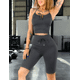 thumbnail image 4 of Conjunto Unitalla Short Y Top Con Copas Mujer Stretch Fit Push Up, 4 of 5