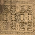 thumbnail image 1 of Ahgly Company Indoor Square Oriental Brown Industrial Area Rugs, 5' Square, 1 of 4