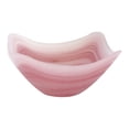 thumbnail image 2 of DimyFew Square Glass Bowl Salads Display Party Birthday Breads Decorative Fruit Bowl Frosted Type, 2 of 8