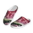 thumbnail image 2 of Picia Watermelon Splash Realism Art for Women's Lamb-hug Comfy Fleece House Slippers Memory Foam, Slip-on House Shoes Indoor Outdoor-44/45, 2 of 7