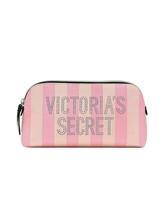 Victoria's Secret Iconic Pink Stripe Packable Duffle Travel Tote Bag  Shopper New