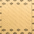 thumbnail image 1 of Ahgly Company Indoor Square Solid Brown Modern Area Rugs, 4' Square, 1 of 4