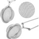 thumbnail image 2 of SET DE 4 pinzas de té de acero inoxidable, 4,5 cm, filtros de té para té suelto, pinzas de tamiz de malla fina, bolas de té para una degustación óptima, 2 of 5