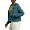 thumbnail image 3 of Hanes Originals Women's French Terry Zip Hoodie, 3 of 5