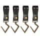 thumbnail image 1 of Gancho multifuncional para acampar tendedero portátil en forma de S de cuero PU para senderismo Camping utensilios de cocina vajilla gancho para bolsa, 1 of 7