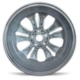 thumbnail image 6 of For 2012-2014 Honda CR-V 17 Inch Painted Silver Rim - OE Direct Replacement - Road Ready Car Wheel, 6 of 15
