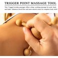 thumbnail image 5 of Wooden Trigger Point Massage Tool,Spider Shape 5 Legs Massager,Scalp Massager Scraping Tool for Back,Neck,Shoulder and More, 5 of 6