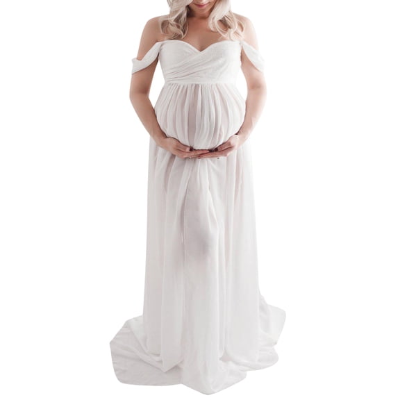 Txlixc Fotografía del vestido de mujer embarazada